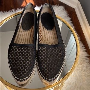 Frye Perforated Suede Espadrilles Flats, women’s 10